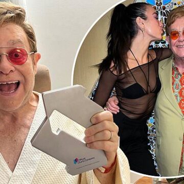 Sir Elton John tops UK singles chart for the first time in 16 years with Dua Lipa collaboration