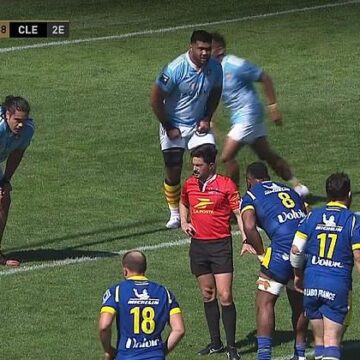 VIDEO. Top 14. Des fans choqués par le comportement de certains supporters de l’USAP envers l’arbitre et l’ASM