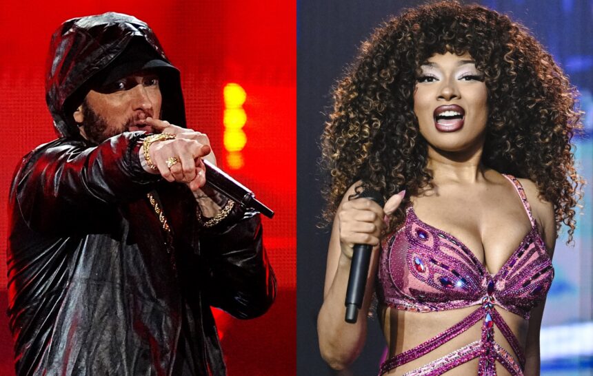 Eminem shares controversial new song ‘Houdini’ and references Megan Thee Stallion shooting incident