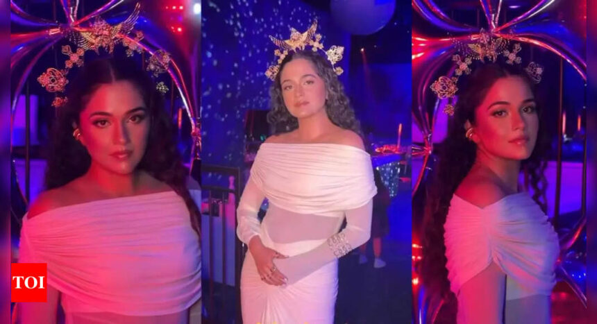 Watch: Anjali Merchant dazzles at ‘exclusive London party’ for Anant Ambani-Radhika Merchant overseas celebrations