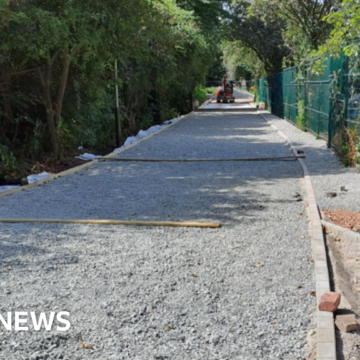 Path resurfacing work ‘progressing well’ at Leicester park