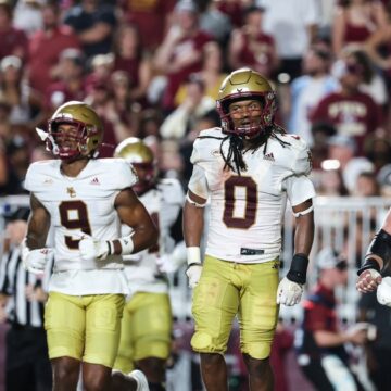 Treshaun Ward leads Boston College in 28-13 victory over No. 10 Florida State