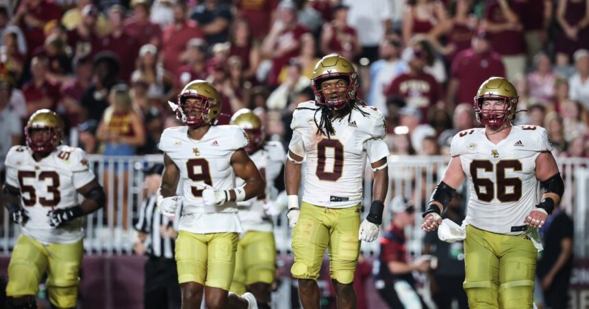 Treshaun Ward leads Boston College in 28-13 victory over No. 10 Florida State