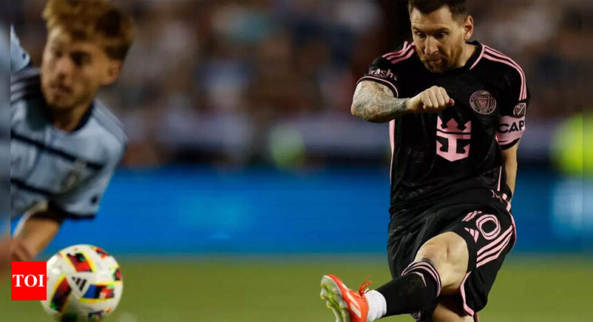 ‘Insane!’ Fans react to Lionel Messi’s magical ‘free-kick’ that broke David Beckham’s record