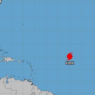 Hurricane Kirk Could Affect East Coast on Sunday