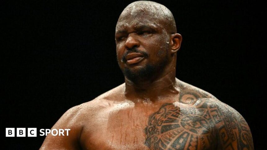 Dillian Whyte stops Ebenezer Tetteh in seventh round of comeback