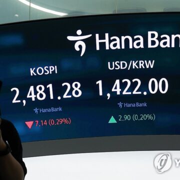 (LEAD) Seoul shares snap 3-day rise amid Trump uncertainties